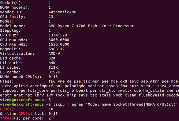 linux cpu usage