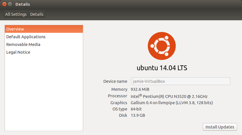 check which version of Ubuntu you have 