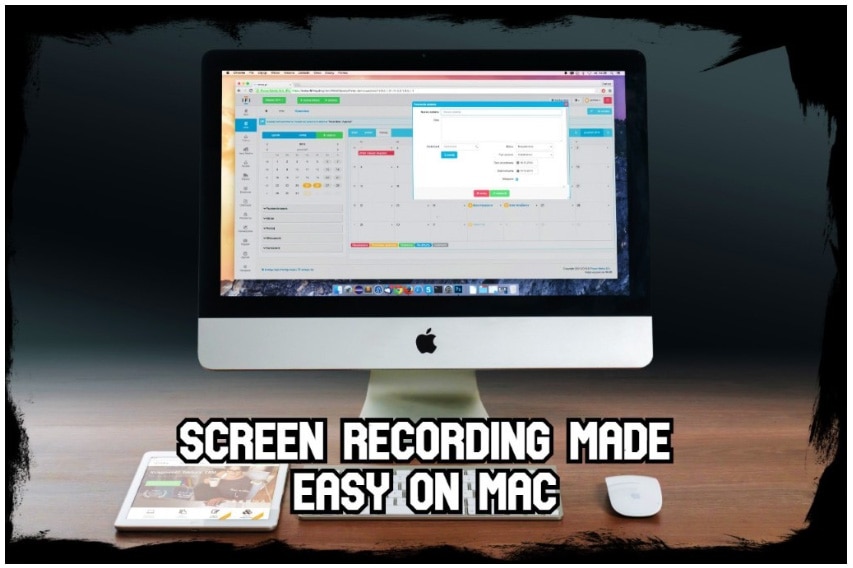 how do you screen record on macbook air