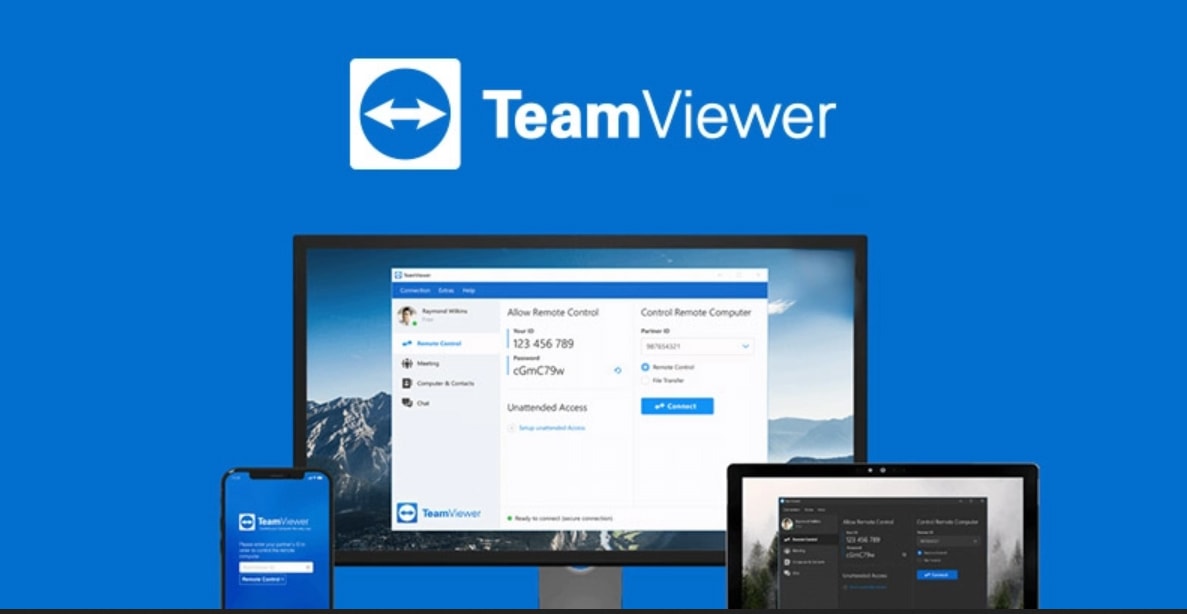 how to remotely install teamviewer