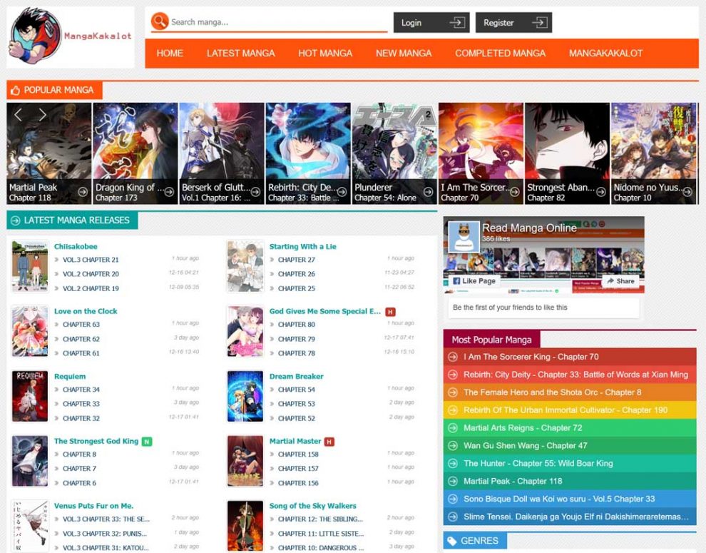 manga websites unblocked