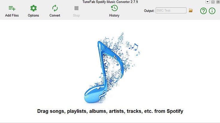 Spotify Music Converter Main Interface