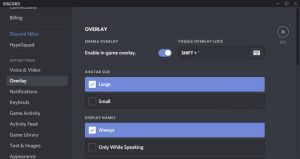 Discord Overlay Not Working