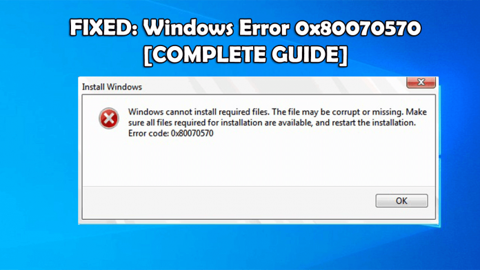 fix system errors windows 10