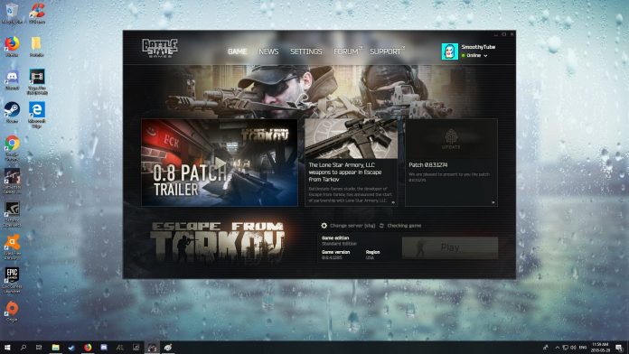 escape from tarkov failed to launch game