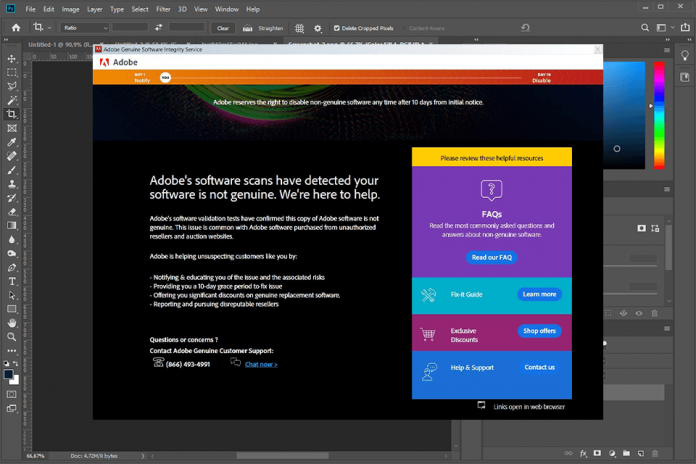 adobe-genuine-software-integrity-service-landing-page adobe genuine software integrity service
