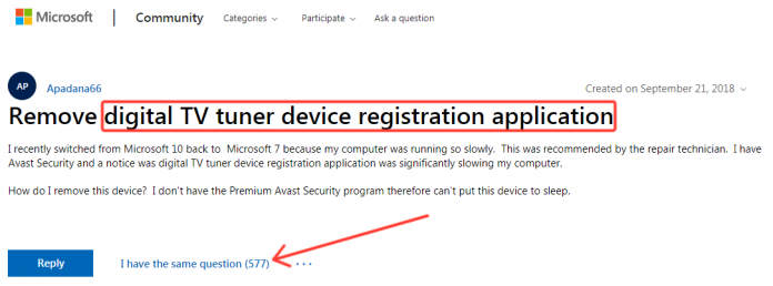 d682dded3a14c0ef2124a1db8acd8735 digital tv tuner device registration application