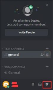 discord green circle but no sound