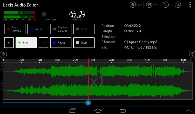 Lexis Audio Editor