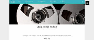 Lexis Audio Editor