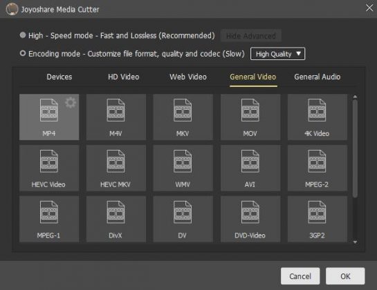 joyoshare media cutter hevc joyoshare media cutter hevc