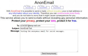 AnonEmail 