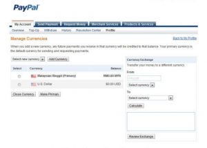 How to add new currencies in my PayPal account?