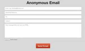 The Anonymous Email 