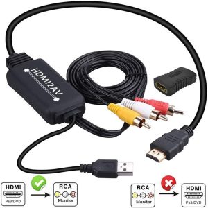 Enbuer HDMI to RCA Converter