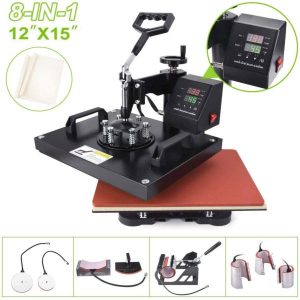 Seeutek Pro 8 in 1 Heat Press instrument