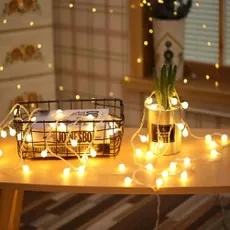 Most real Globe Lights: The Party Aisle LED Bulb Globe String Light