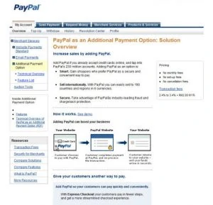 Adding PayPal as Additional Payment Option