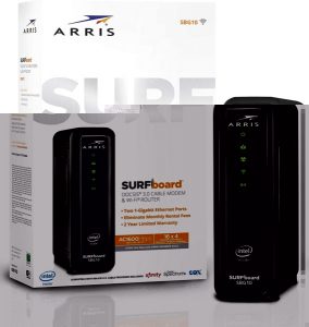 ARRIS Surfboard DOCSIS SBG10 Air Conditioner 1600 Wi-Fi Router 3.0 Cable Modem