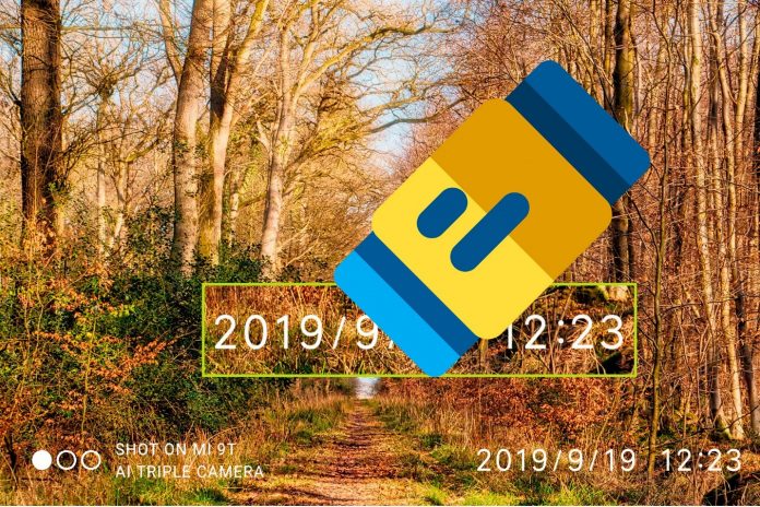 how to find photo date stamp