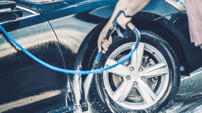 Self Car Washing