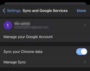 Turn on auto sync Android