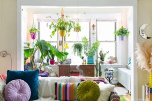 Colorful Hanging Garden