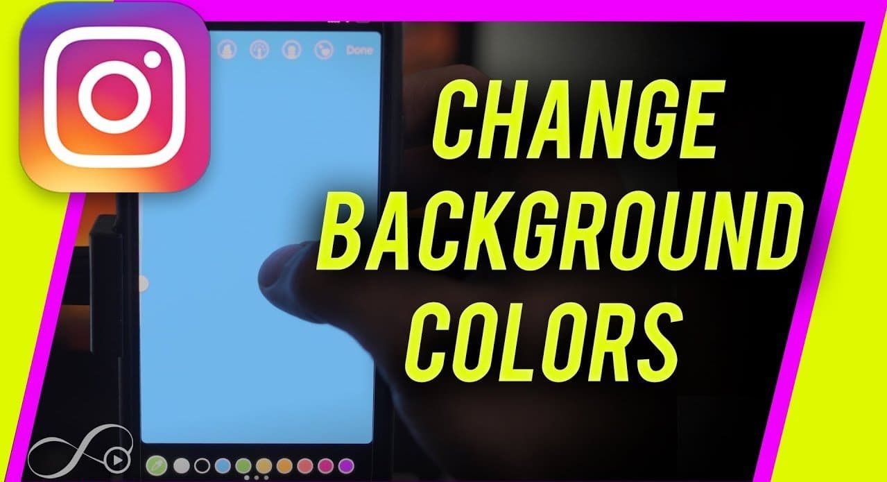 How To Change Background Color On Instagram Story With Photo - Techolac