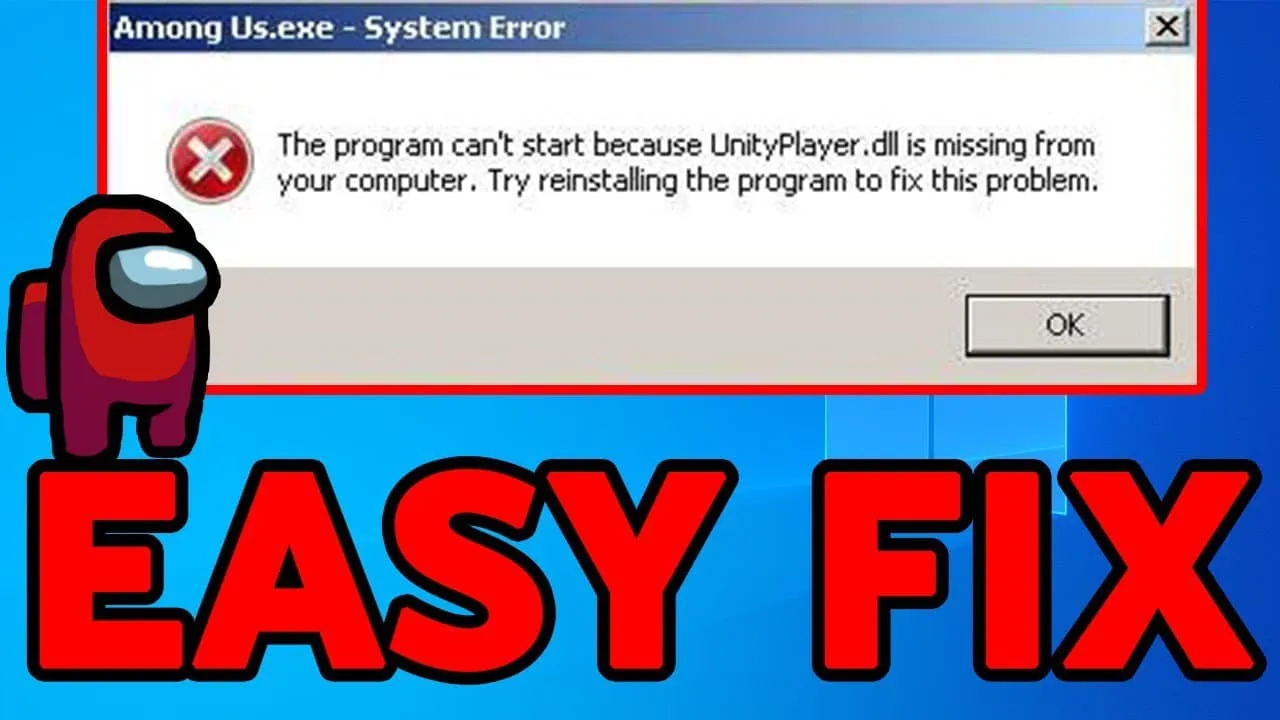 Fix Unityplayer.dll Not Found