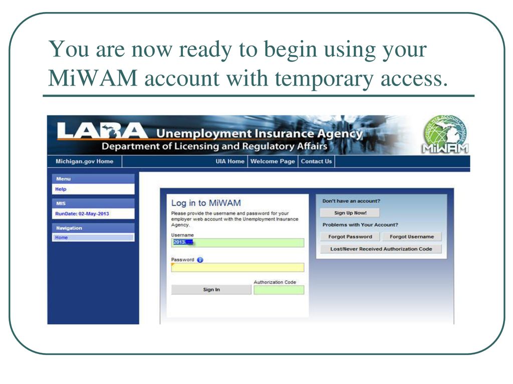 miwam employer login