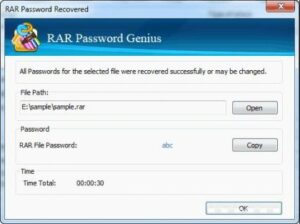 How to Begin Rar files Without password