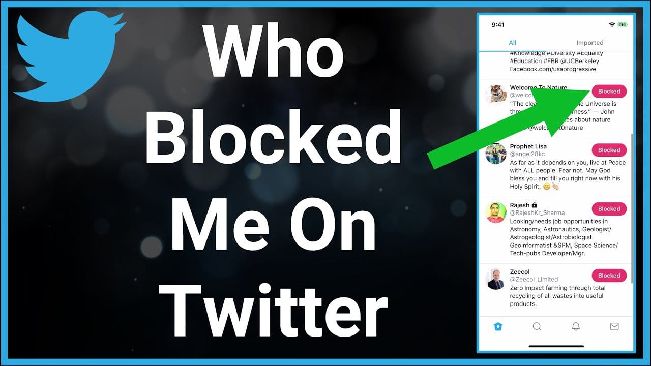 How to See Who Blocked You on Twitter. 