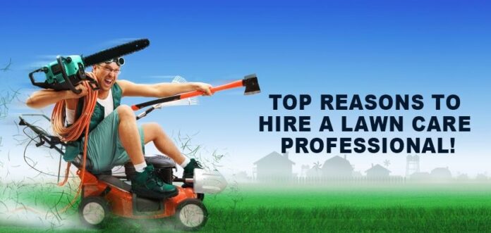 benefits of hiring a lawn care company