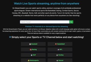 Streamonsport Alternatives