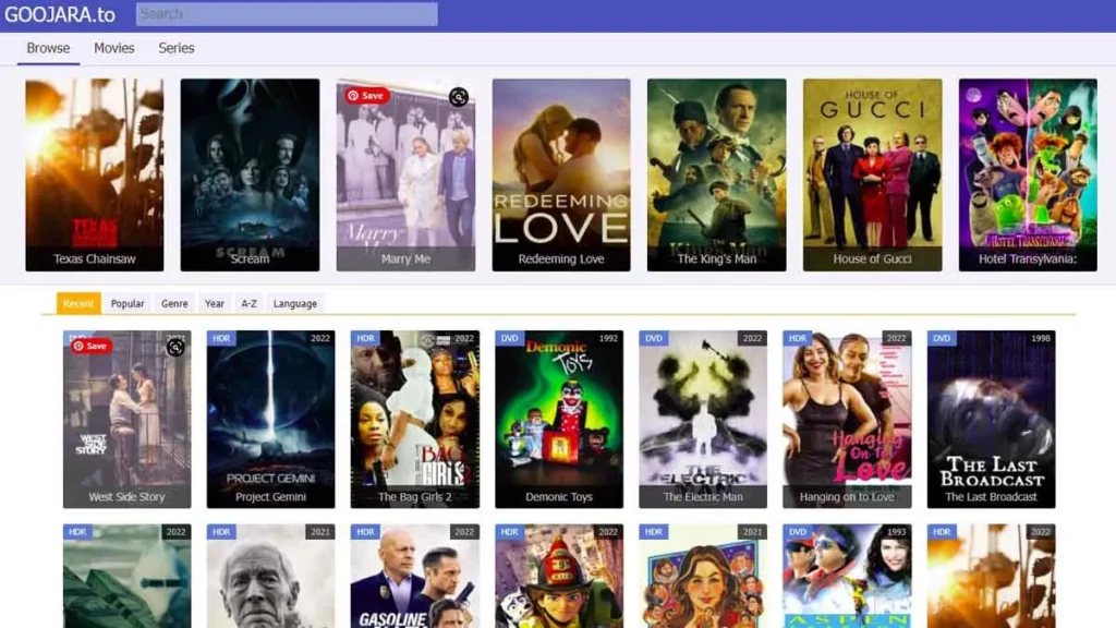 30 Goojara Alternatives To Watch Movies And TV Shows Online - Techolac