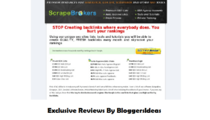 ScrapeBrokers SEO Tool