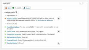 Yoast SEO plugin