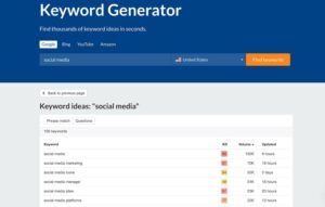 Ahrefs keywords Generator