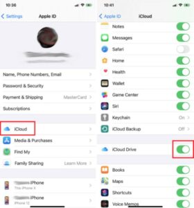 Transfer file between iphone and mac