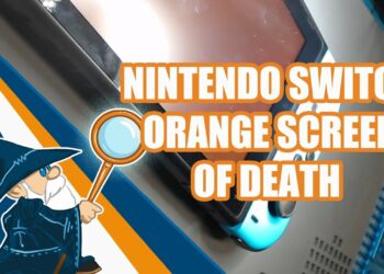 fix Nintendo switch orange screen