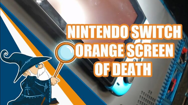 fix Nintendo switch orange screen