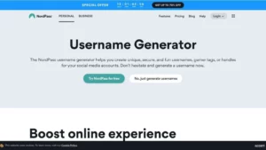 NordPass Username Generator