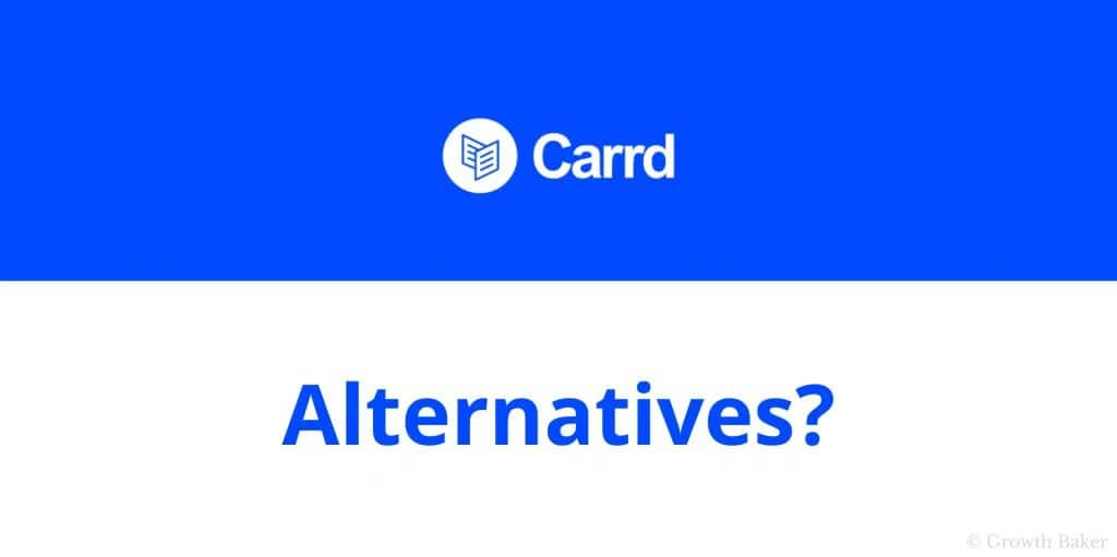 carrd alternatives