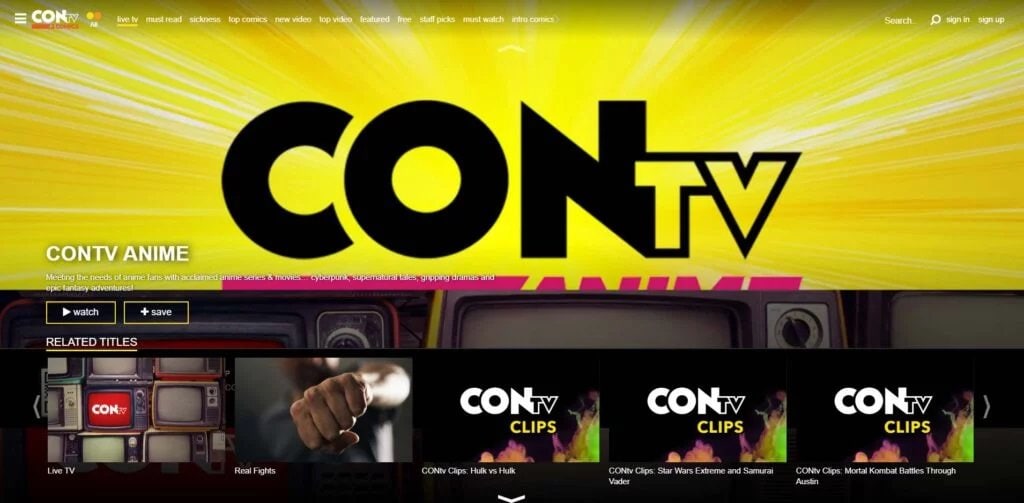 Sites Like CONtv