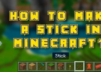 How To Make Sticks In Minecraft