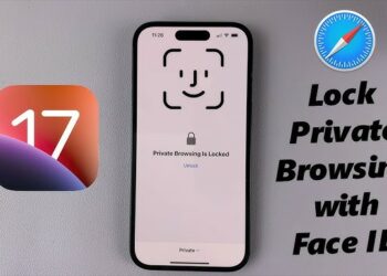 How to Block Private Browsing in Safari with Face ID iOS 17