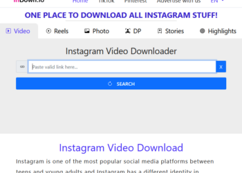 indown.io Free Instagram Video and  Photo Downloader