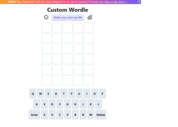 Custom Wordle
