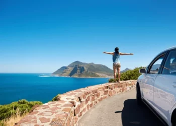 How to safely drive a car in a beach town